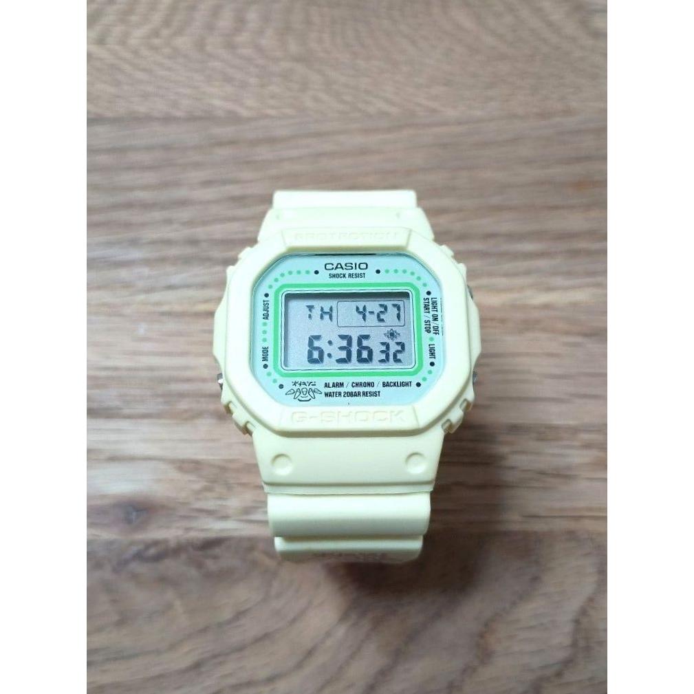 CASIO G-SHOCK DW-5600SA Yoshinori Sakamaki DW-5600 Casio G-Shock Limited Collaboration Beige Yellow