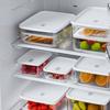 Food-grade Refrigerator Storage Boxes Sealed Design Snack Storage Boxes  Food Preservation