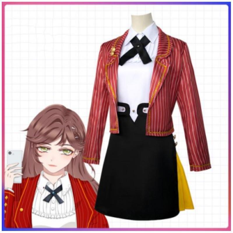 Game Of Tears Themis Heroine Rose Cosplay Costume Lawyeress Working Uniform Suit