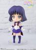TAMASHII NATIONS Figuarts Mini Sailor Moon Super Sailor Saturn Approximately 80mm Painted Movable Figure -Eternal Edition- PVC&ABS