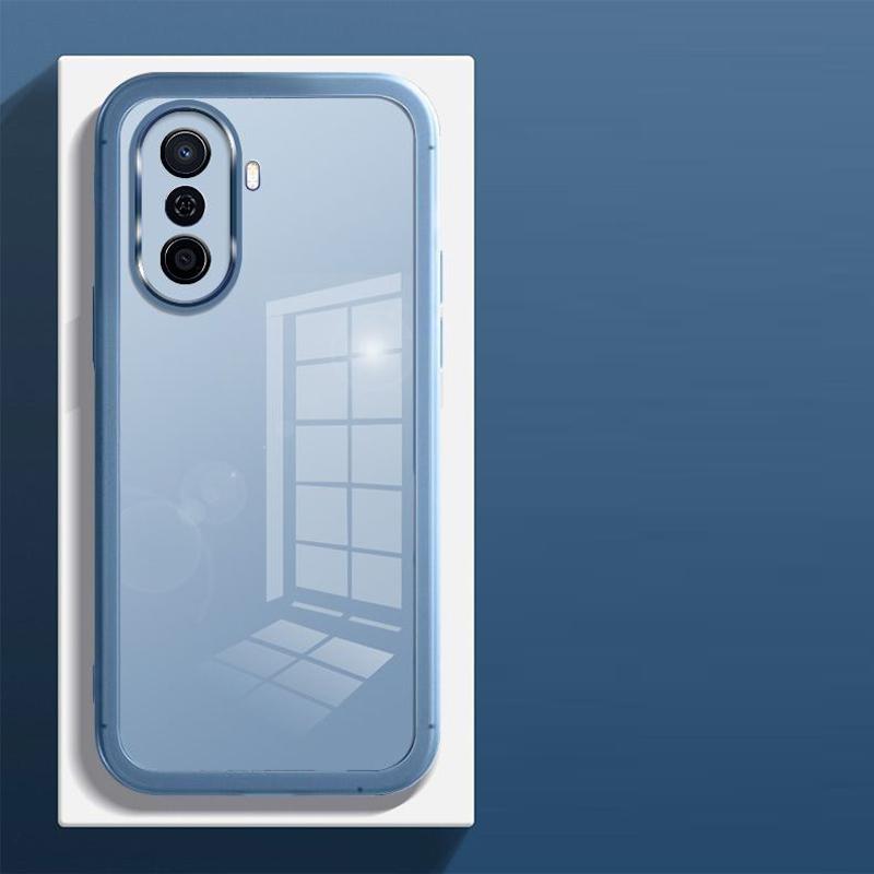 Für Huawei Nova Y70 Hülle Huawei Nova Y71 Handyhülle Huawei Nova Y70 Plus Hülle NOVAY70 Y71 Stoßfeste Beschichtung Silikon-Rückseite