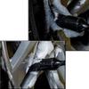 5 Piece Set of High Quality PP Material Detail Brushes Snake Handle Brush for Wheel Interiors and Tight Gaps