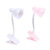 1Pc Mini Led Clamp Reading Lamp Night Lights Read Bedside For Bedroom Study Clip Design Home Portable Book Clip Lamp
