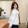 Chic Women Coat Spring Autumn Thin Jacket Korean Style Fashion Short Loose Casual Outerwear