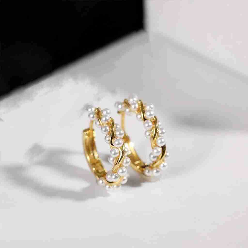 

ZAKOL Y2K Модные серьги-кольца из нержавеющей стали U-образной формы для женщин и девушек, золотистого цвета, с имитацией циркона, кристаллами для ушей, циркониевые подарки