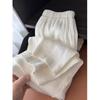 Women's Summer Cotton-Linen Wide-Leg Pants Lightweight Loose-Fit High-Waisted Flowing Straight-Leg Linen Casual Pants