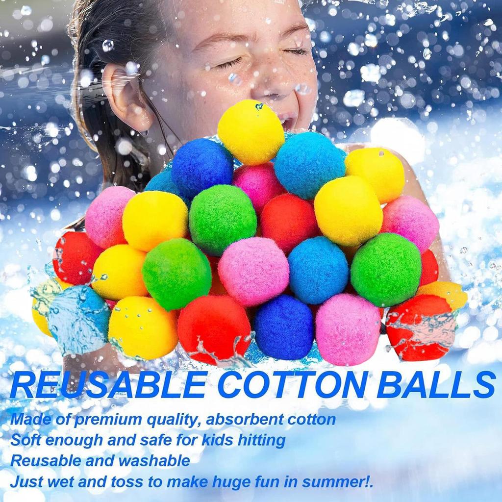 Wiederverwendbare Wasserballons Wiederverwendbare Wasserballons für Outdoor-Spielzeug Weich Mehrfarbig Strandspielzeug für Kinder Erwachsene Familie Outdoor