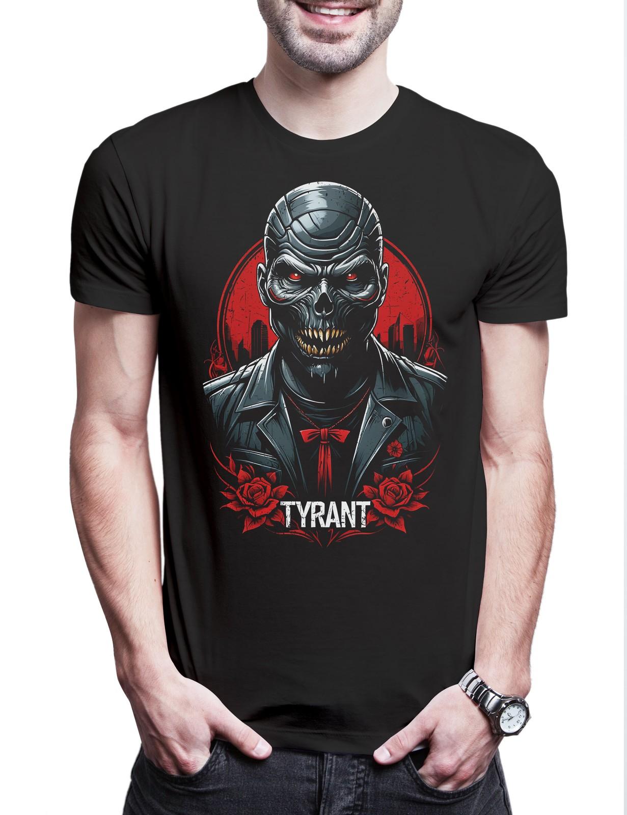 

Old School Tyrant Mens T Shirt Mens Womens Tees Top Evil Horror Racoon Resident City Umbrella Corp 3XL