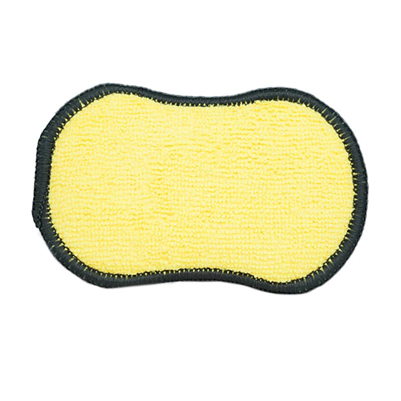 

SEAMETAL Car Wash Sponge 8-Shaped Double Side Car Washing Sponge Block Auto Detailing Foam Cleaning Tools Car Accessories чёрный/жёлтый