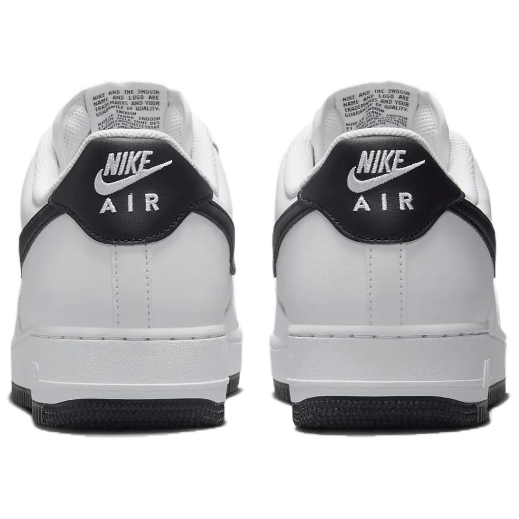 Nike Air Force 1 White Black Outsole Sneakers FQ4296-101