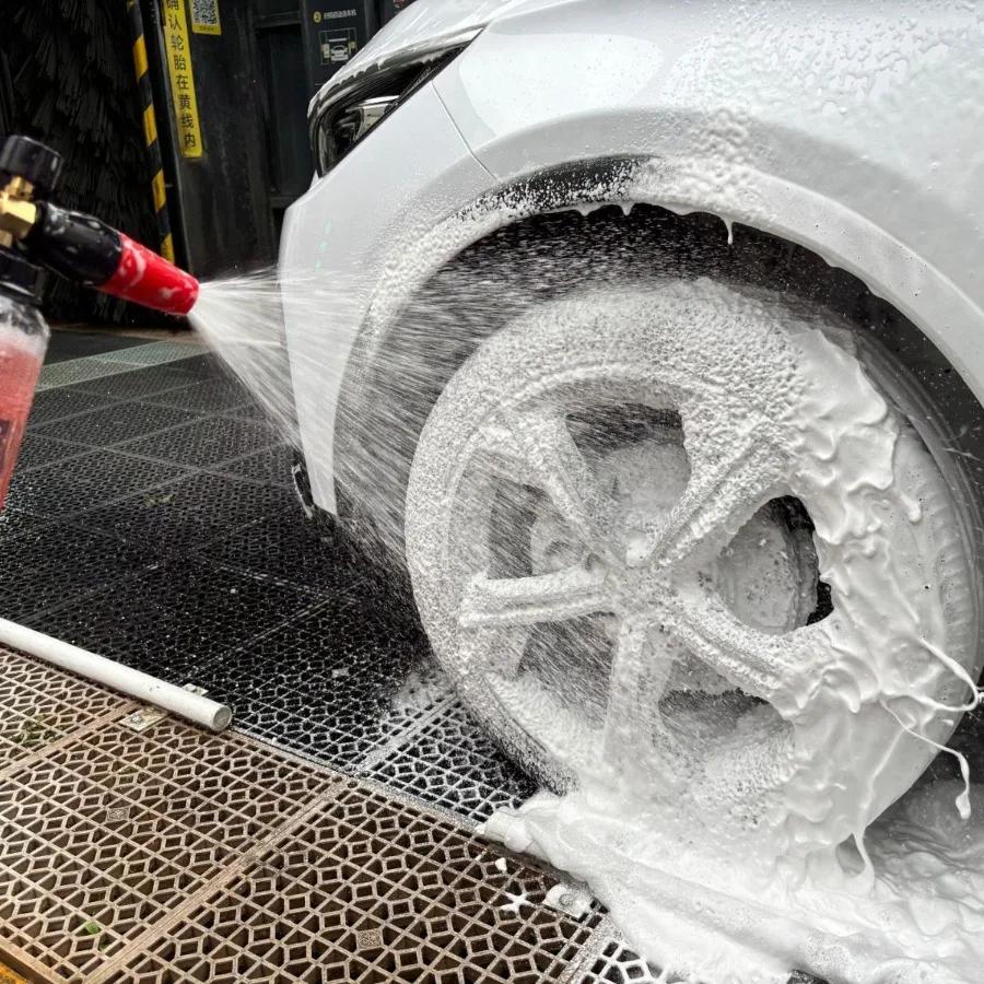 New Wide-Mouth Foam Sprayer - PA Foam Cannon with Fan Spray for High-Pressure Washer Car Cleaning