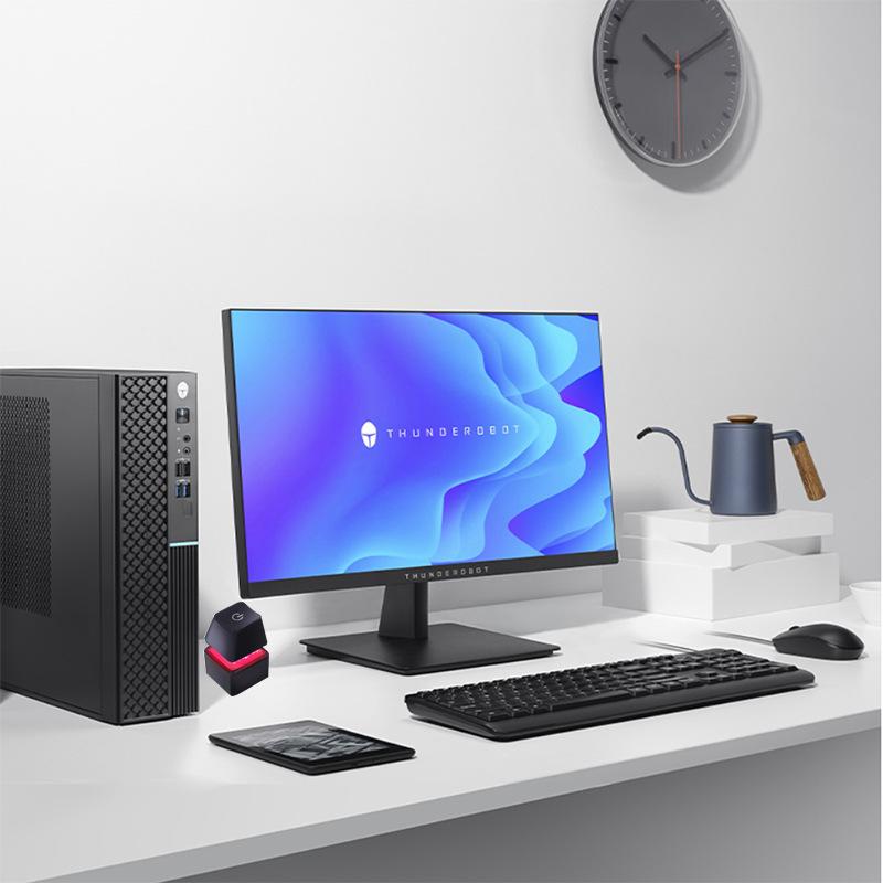 Desktop Computer Boot Button External Remote Start PC Motherboard Switch Reset Button Extension Cord Colorful