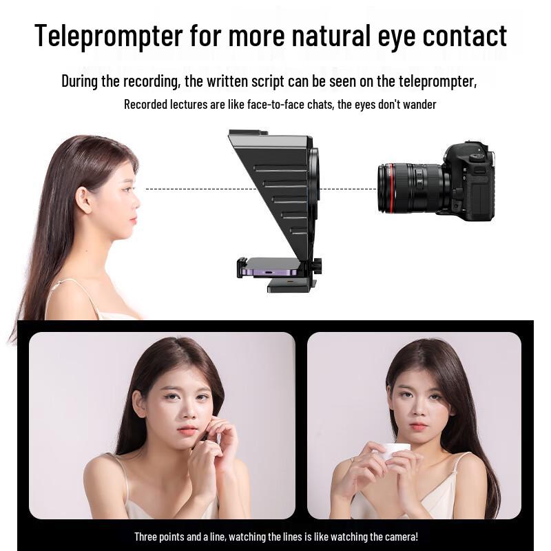 Shuotu přenosný teleprompter s velkou obrazovkou