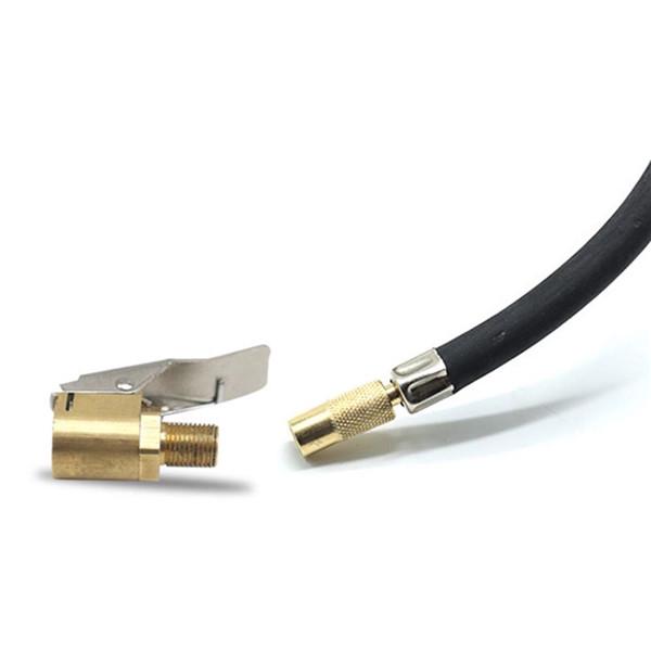 Car Air Pump Thread Nozzle Adapter Car Pump Accessories Clip Type Nozzle Wheel Tire Inflator Pump Valve Clip Clamp Connector Adapter