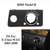 RHD Right Hand Drive Dashboard Head Lamp Headlight Switch Cover Trim For Mercedes Benz W211 E Class320 350 550