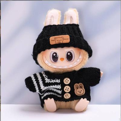 2 Pieces Dolls Sweater and Hat Costume Soft Doll Accessories Clothing Clothes Suit Outfits for