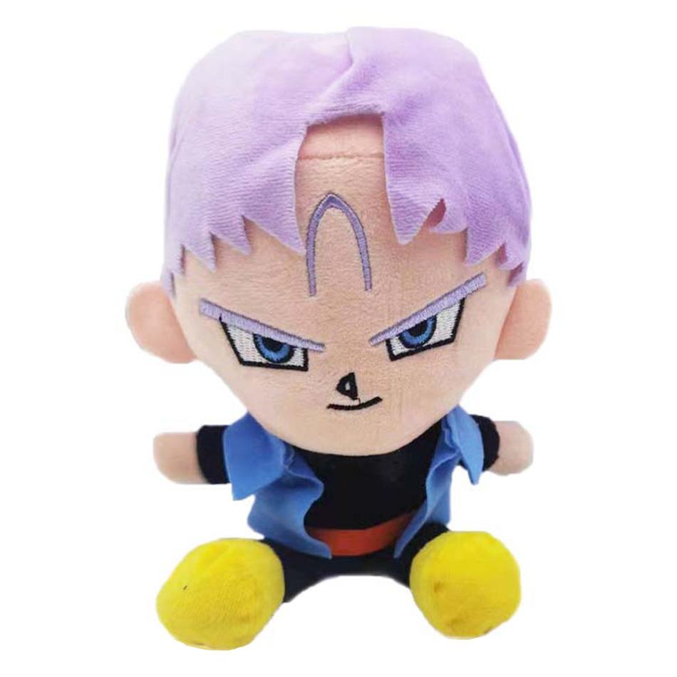 20cm Japan Anime Plush Toys Super Saiyan Goku Vegeta Picollo Trunks Gohan Cartoon Figure Stuffed Dolls Child Gifts