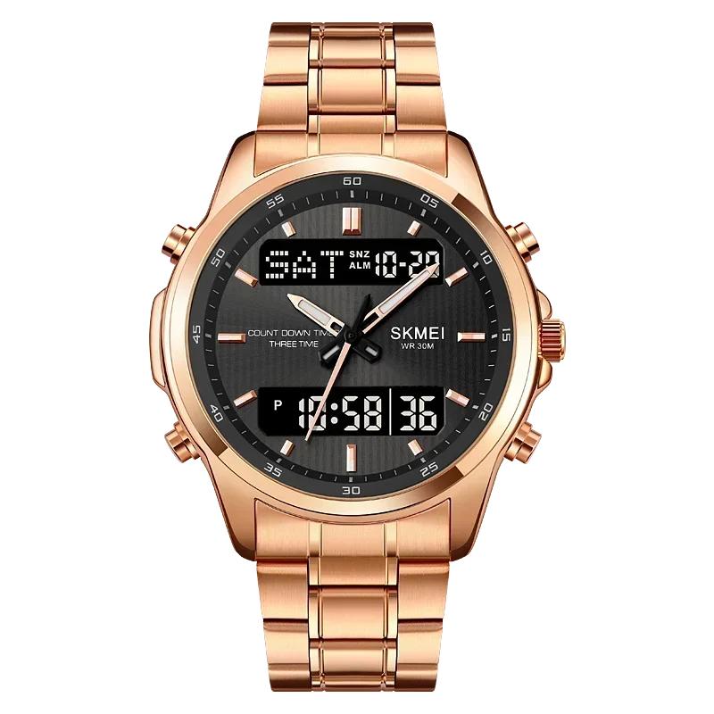 Skmei 2049 Backlit Sport Waterproof Alarm Clock 3 Time Men's Watch Countdown Timer Digital Watch Fashion Watches