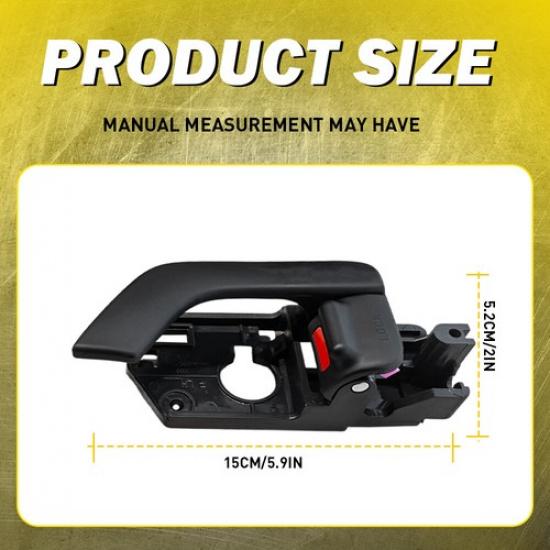 Fit Tiburon Hyundai 2003-2008 LH RH Car Interior Door Handle Black 82610-2C000