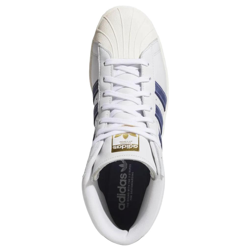 Adidas Originals PRO MODEL 80 ADV Skateboard Shoes Unisex High Top Crystal White KJ0210