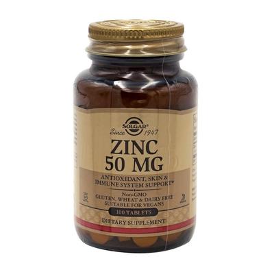 Zinc 50 Mg, 100 Tablets