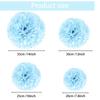 7.8inch Pom Pom Paper 0pcs Hanging Flowers Pom Pom Paper Balls Paper Poms