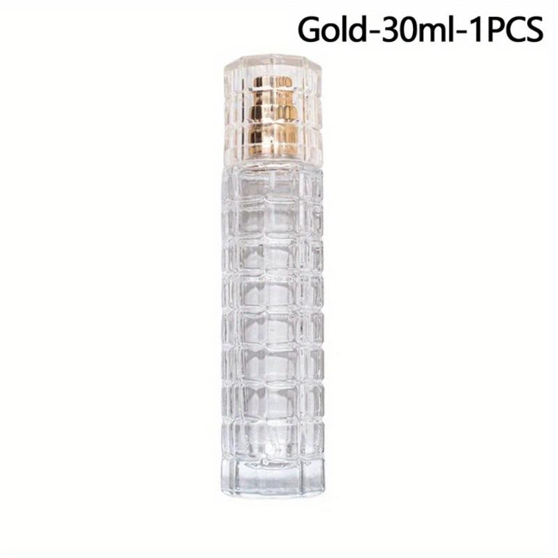 30/50ml Perfume Empty Bottle Portable Large Capacity Container Fine Pressing Glass Empty Bottle To Fill Spray Refillable Bottle
