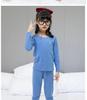 Children's Fleece-Lined Double-Sided Warm Underwear Set