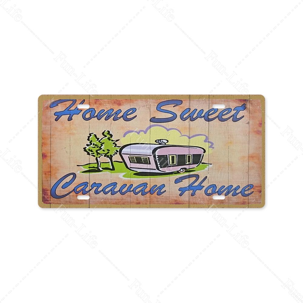 Camping Metal Sign Plate Plaque Vintage Tin Sign Decor for Camping/Cars/Tent/Cookout/Camping Supplies/Home Wall Decor