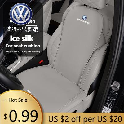 Für VOLKSWAGEN VW Volkswagen Autositzbezug Eis Seide Polster Schutzpolster Für VW GTI Polo Golf Passat Tiguan Arteon Touareg CC