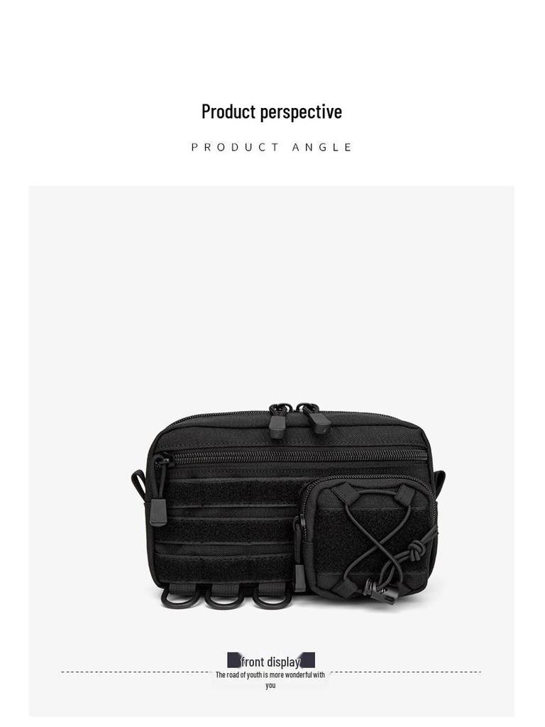 Portable Medical First Aid Waist and Sling Bag for Outdoor and Travel