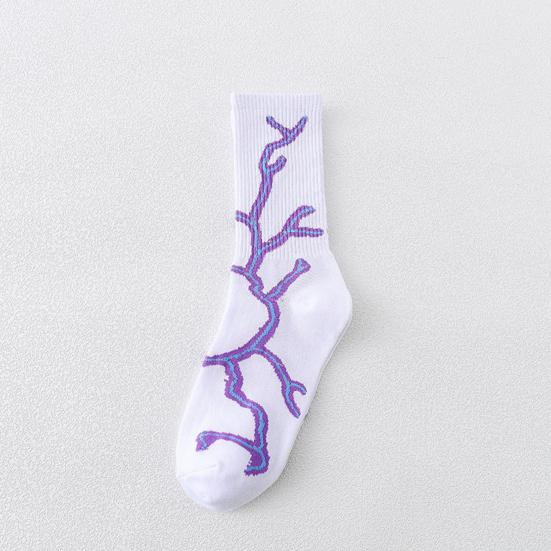 Muži Ponožky Jaro Podzim Pohodlné Absorpce potu Elastické Protistahovací Ponožky Four Seasons Mid Tube Ponožky na denní nošení