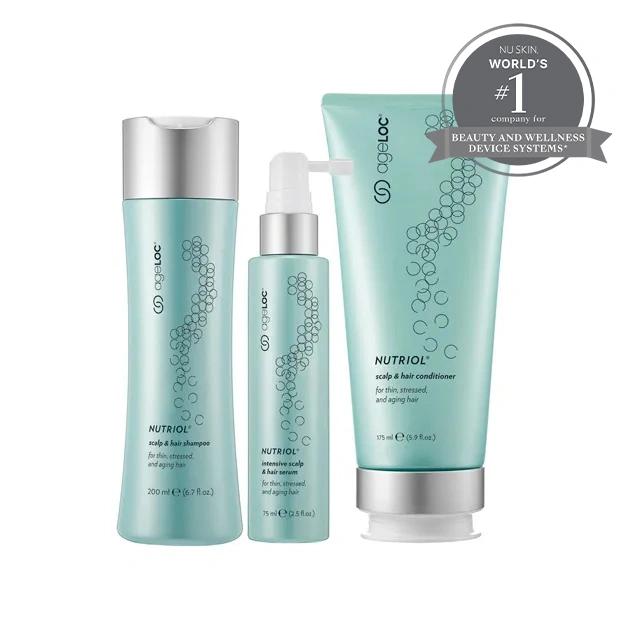 NU SKIN ageLOC Nutriol Scalp & Hair Trio System