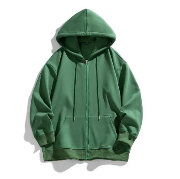 Cardigan Sweater Men's Spring and Autumn Jacket Men's Clothes Hooded Sweater