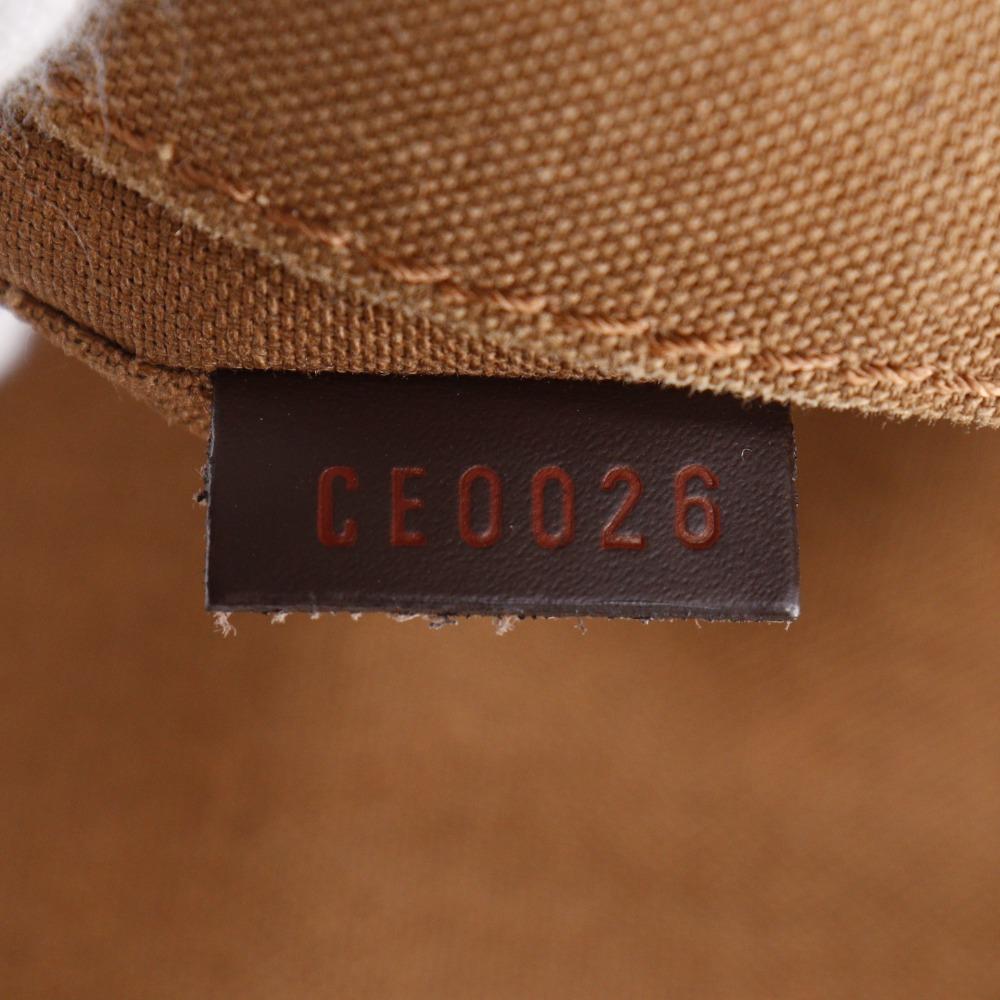 LOUIS VUITTON Vaslav Boston bag N41537 Brown Damier canvas unisex Used