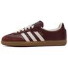 Originals Samba Og Synthetic Leather Comfortable Versatile Durable Breathable Low-Top Sneakers Unisex Sneakers Brown JR0892