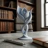 1PC 3D Printed Tulip Statue with Modern Minimalist Design - the Perfect Indoor/outdoor Floral Decoration for Your Home, Desk or Foyer