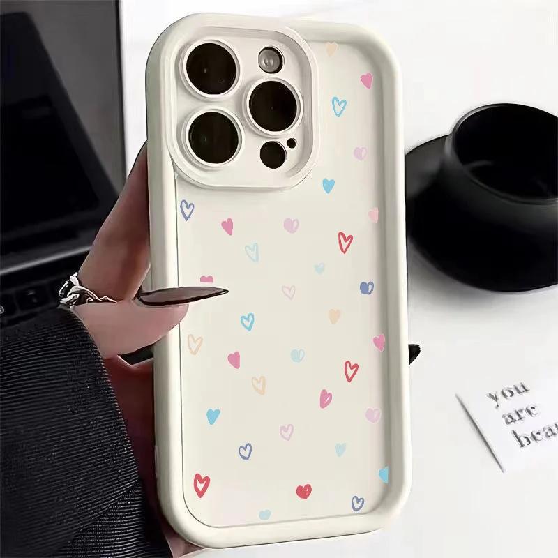 Graffiti Love Heart Case For Xiaomi POCO X7 X6 Pro X5 M7 M6 F5 F7 Mi 15 Ultra 14T Pro 14 13T 12 13 11 Lite 5G NE 12T Silicone