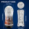 Male Masturbators Cup Vagina Vacuum Soft Pussy Endurance Silicone Exercise Masturbation Sex Toys Pocket Masturb Cup for Men
