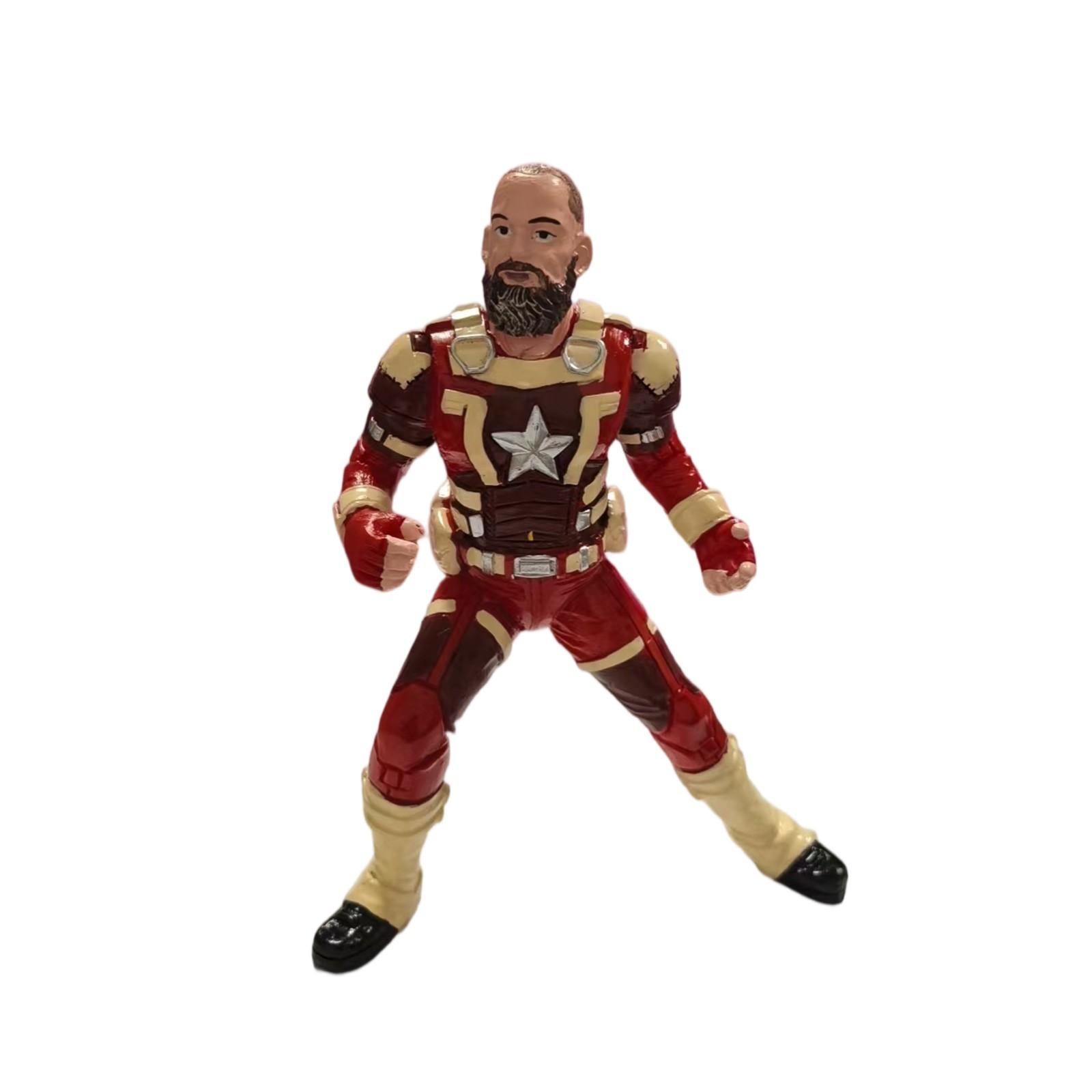 

Креативные аниме-фигурки, куклы, украшения, модели One Size красный