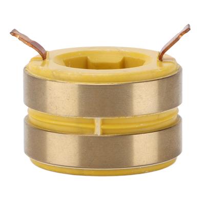 Collecteur Conducteur en Laiton à Bague Collectrice 2 Voies 22mm ID 38mm OD pour Générateur à Essence 168F