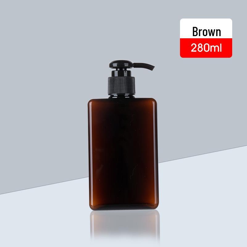 Travel Refill Pump Bottles for Lotion, Shower Gel, Shampoo, and Hand Sanitizer - Square Design, Empty and In Stock