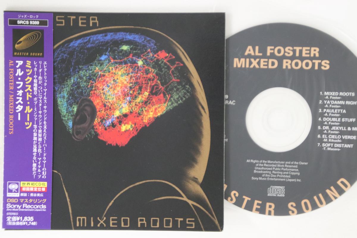 

CD AL FOSTER - Mixed Roots SRCS9389 SONY 1998 Japan Obi Jazz Used