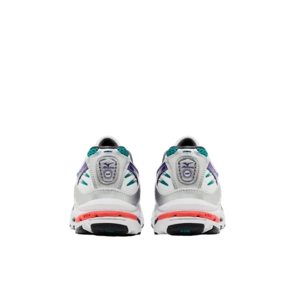 Mizuno Wave Rider 10 Alb Argintiu Teal Violet
