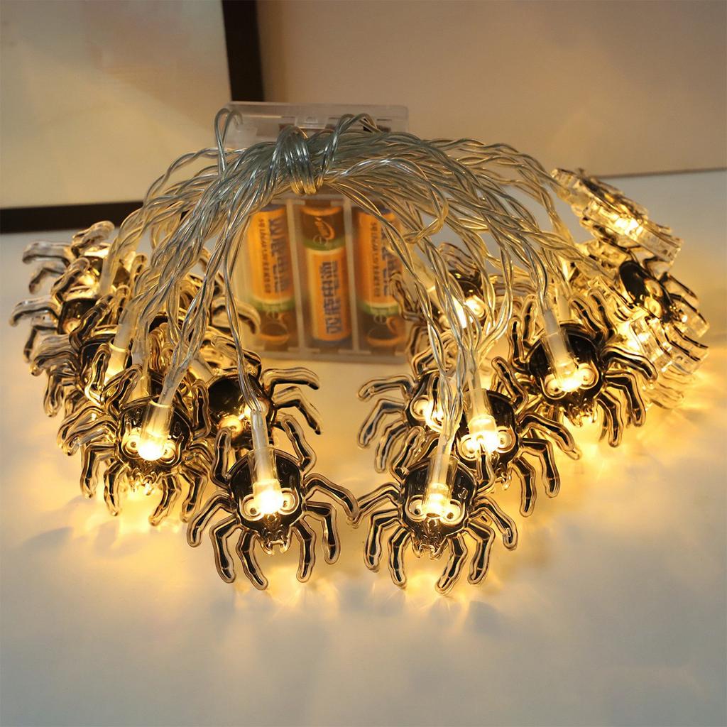 Halloween LED Light String, Festive Atmosphere Decorative Light Pendant, Festival Party Small Colorful Lights.