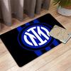Inter Milan Pattern Rug Floor Mat for Living Room or Bedroom Soft and Comfortable Carpet a Gift for Birthday and Holiday.