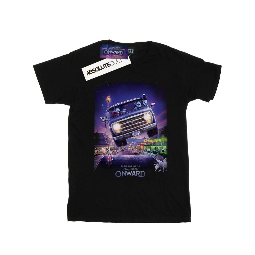 Disney Mens Onward Gwniver Poster T-Shirt