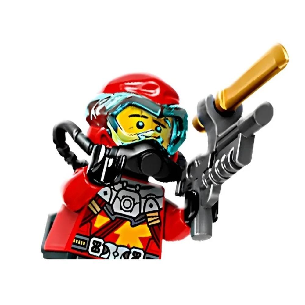 8cm Ninja Set Building Blocks Woodfire Dragons Forbidden Five Mini Action Figure Toys