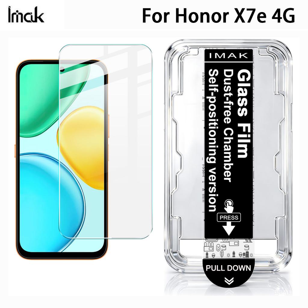 Honor X7e 4G Glass IMAK Dust-free Cabin H Series Tempered Glass Film