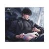 Anime Love and Deepspace Blanket Fleece Sylus Valko Rafayel Super Warm Throw Blanket for Bedding Couch Bedspread
